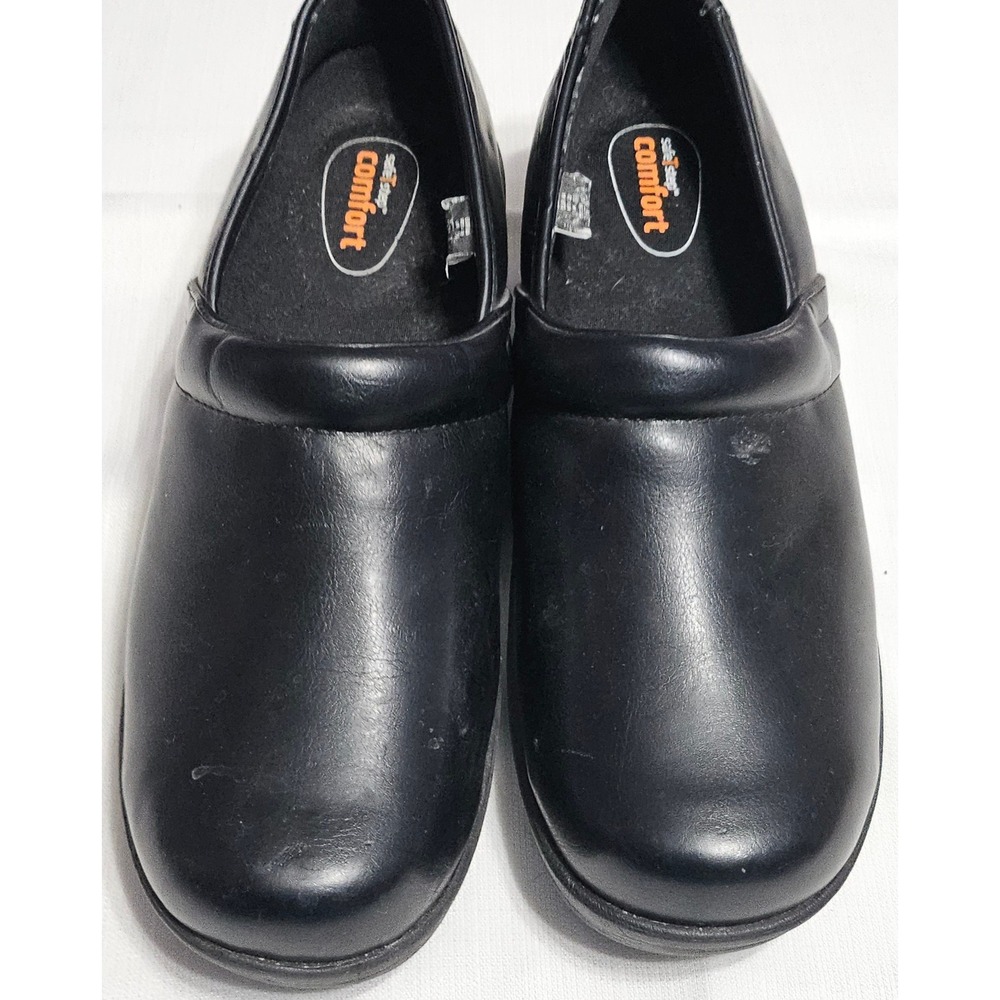 SafeTstep Comfort‎ Slip Resistant Oil Resistant Black Work Clogs Shoes mens 11